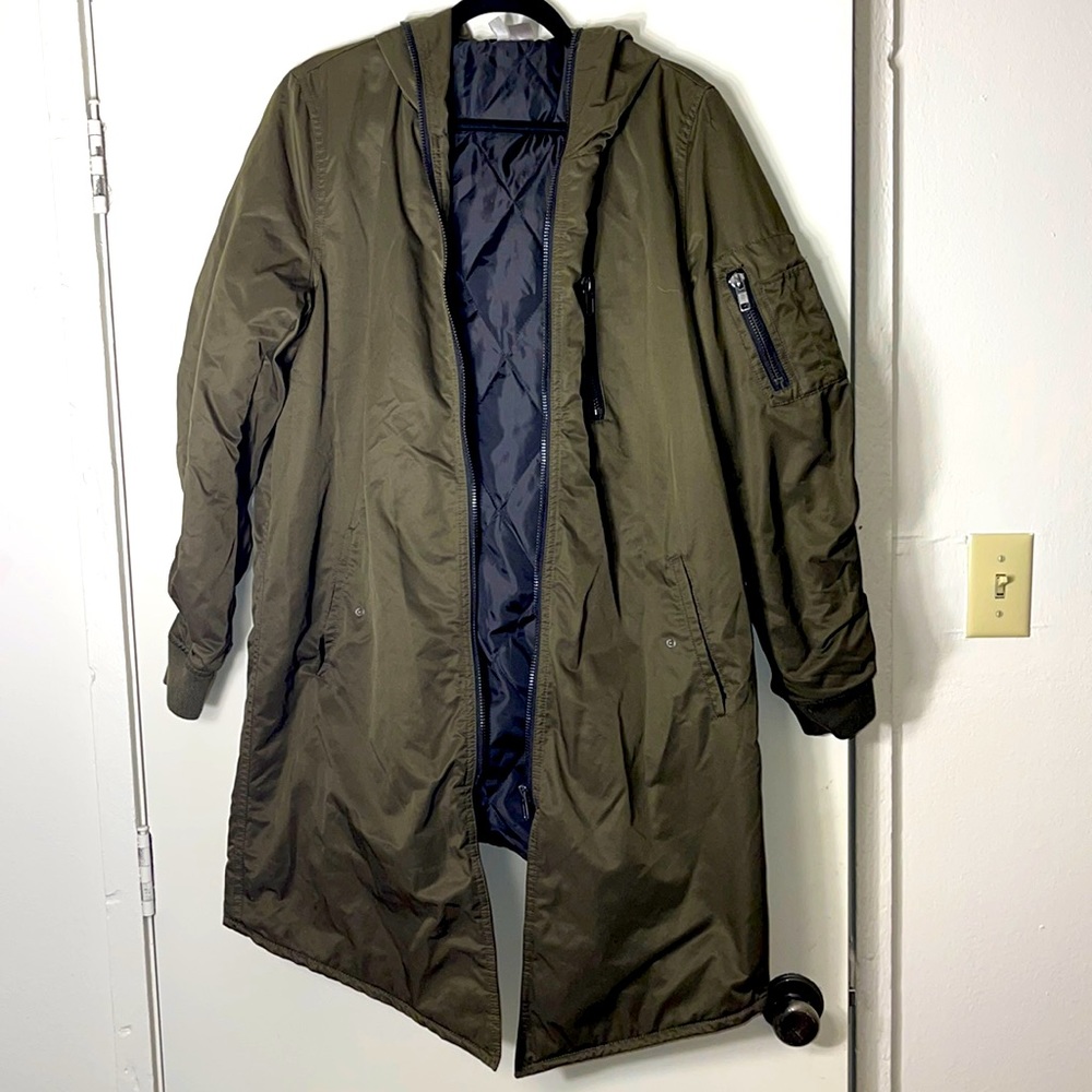 H&M Divided Women’s Olive Green Coat